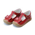Emma Classic Bow T-Strap Mary Jane Red Torn and Trendy