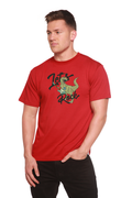 Lets Rock Men's Bamboo Viscose/Organic Cotton Short Sleeve Graphic T-Shirt Spun Bamboo