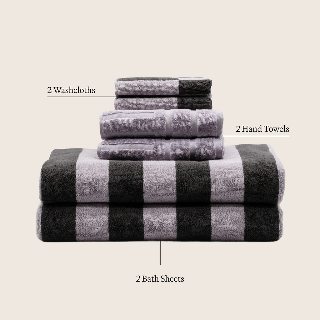 Capri Australian Cotton Towels Italic