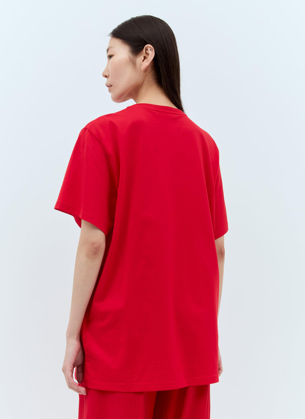 Max Mara Women Logo Embroidery T-Shirt