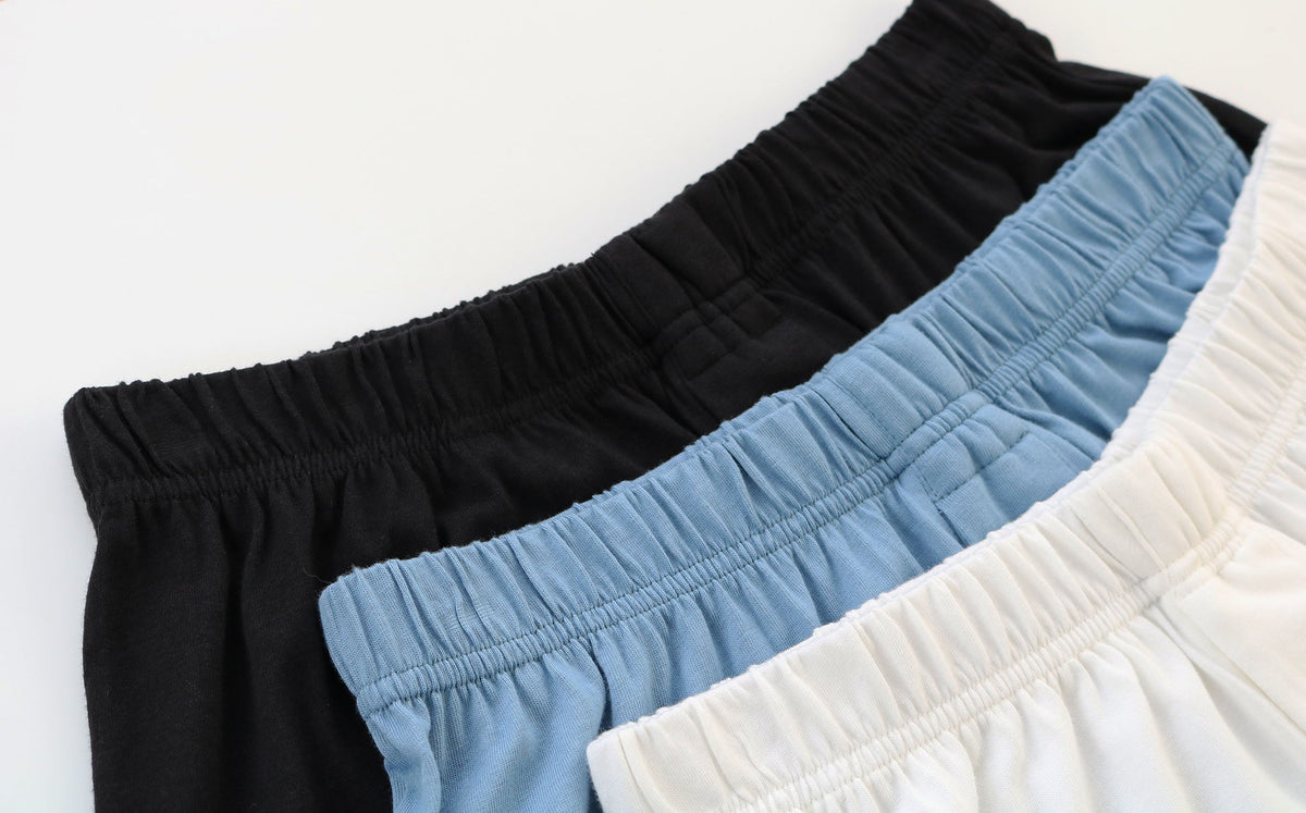 Men's Bamboo Viscose Boxers - 3-Pack Mixed Colors Spun Bamboo