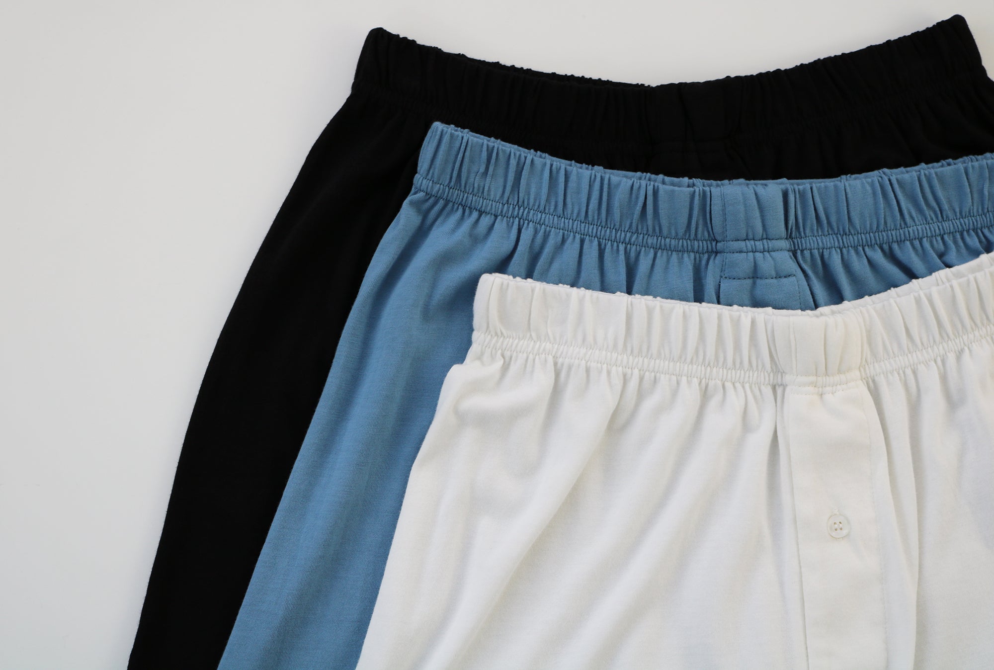 Men's Bamboo Viscose Boxers - 3-Pack Mixed Colors Spun Bamboo