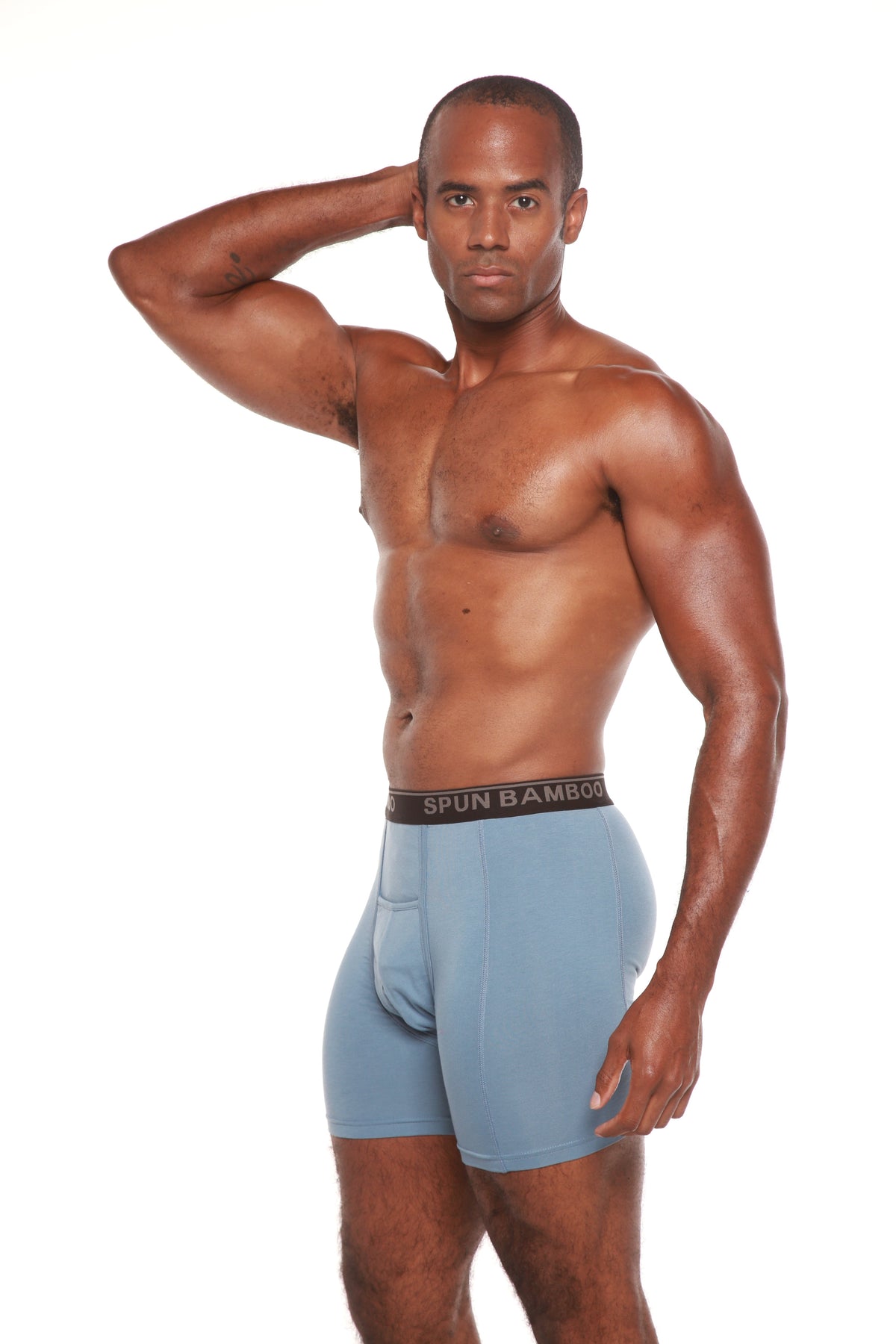 Men’s Bamboo Boxer Briefs — Ultra-Soft, Breathable Everyday Underwear Spun Bamboo
