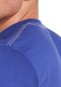 Clearance Men's Bamboo Viscose Long Sleeve Contrast Stitch T-Shirt Spun Bamboo
