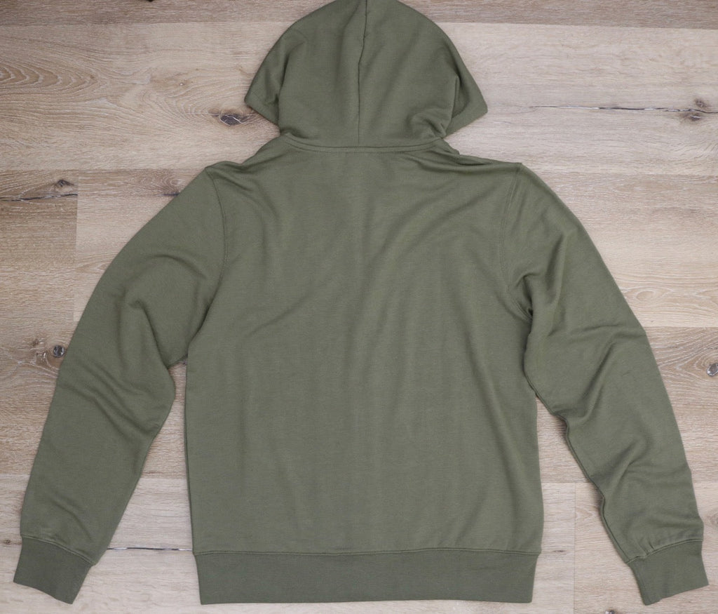 Men's Eco-Smart Full-Zip Bamboo Viscose Hoodie Spun Bamboo