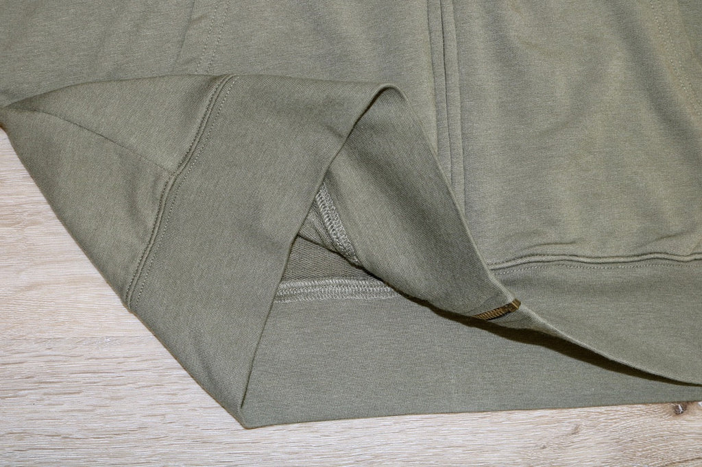 Men's Eco-Smart Full-Zip Bamboo Viscose Hoodie Spun Bamboo