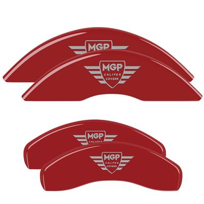 CALIPER COVERS RED SET Vinyasa Automotive