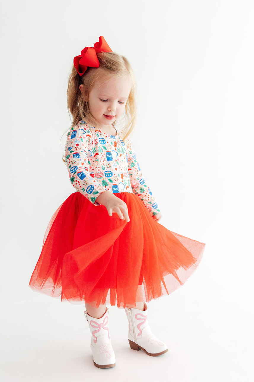 Oh Snap! L/S Tutu Dress Mila & Rose ®