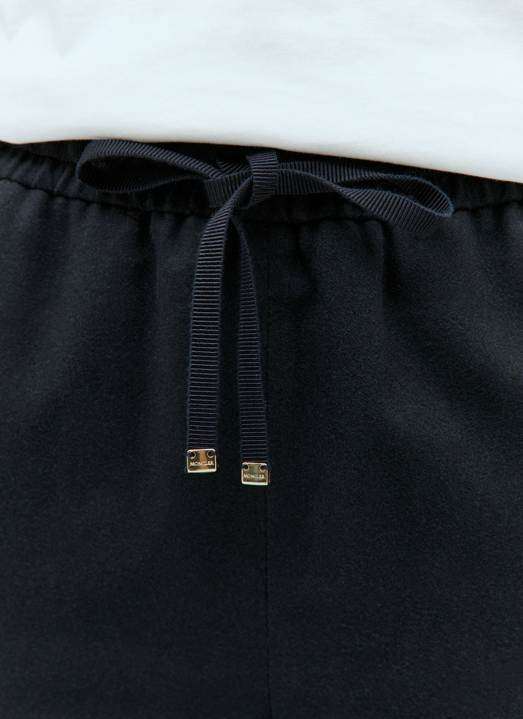Moncler Women Wool-Blend Drawstring Trackpants