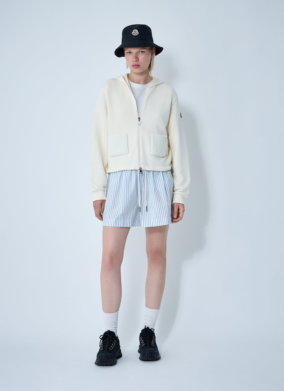 Moncler Women Striped Shorts