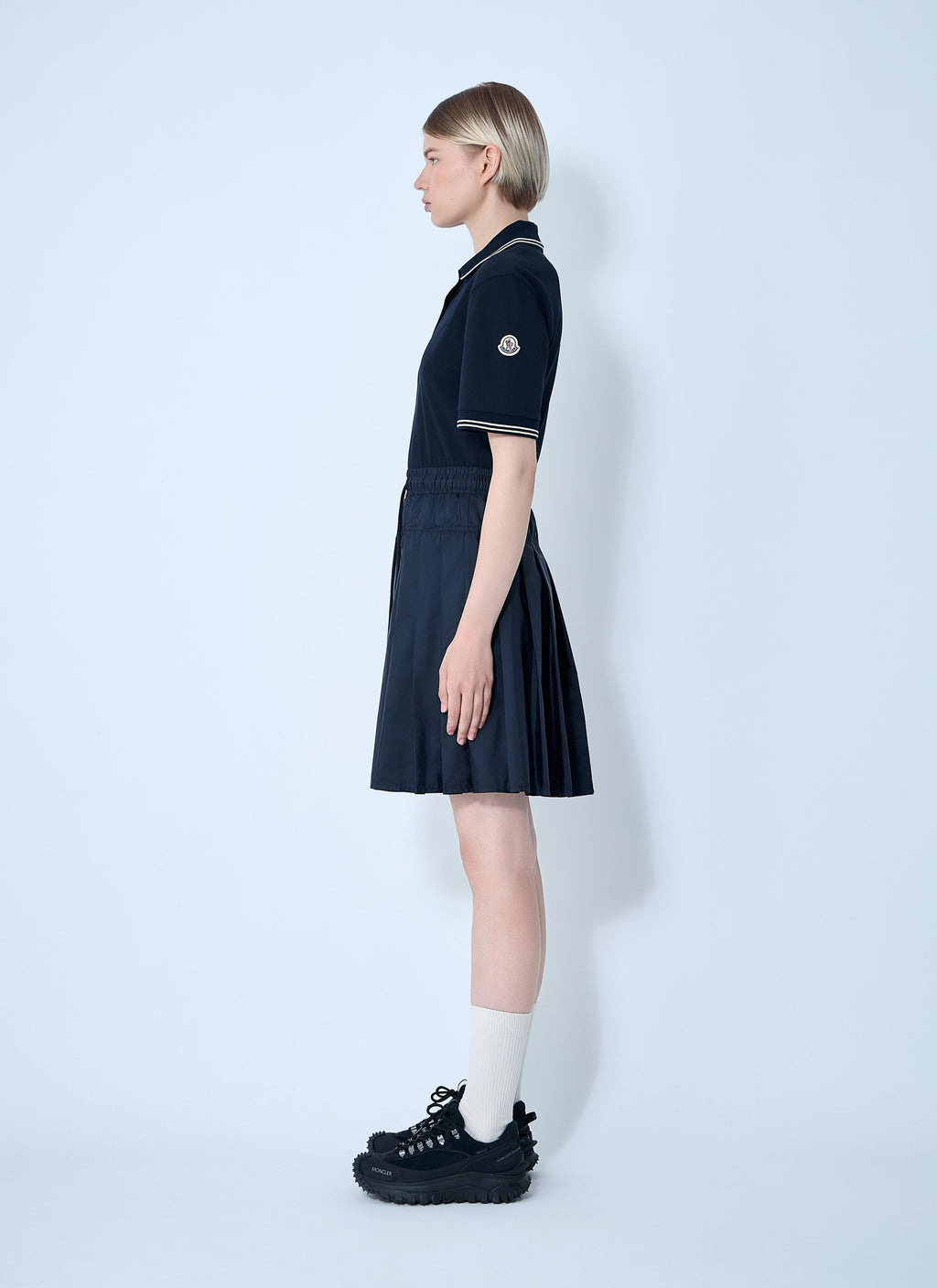 Moncler Women Piquet Polo Shirt Dress