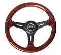 NRG Classic Woodgrain Steering Wheels - ST0151BK Vinyasa Automotive