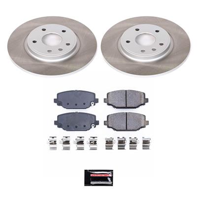 PowerStop Z17 Evolution Plus Semi-Coated Rotor Brake Kits - SC5961 Vinyasa Automotive