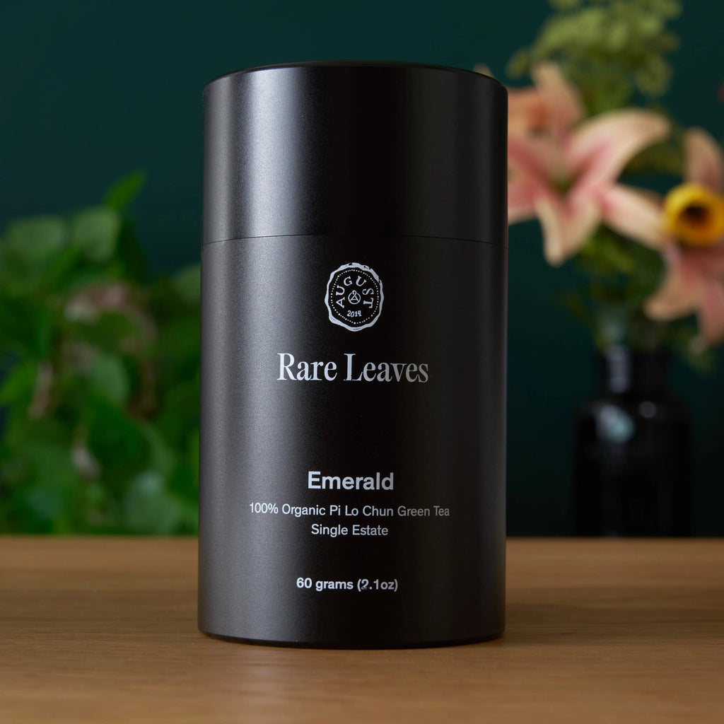 Rare Leaves Emerald - Single Estate Pi Lo Chun Green Tea August Uncommon Tea