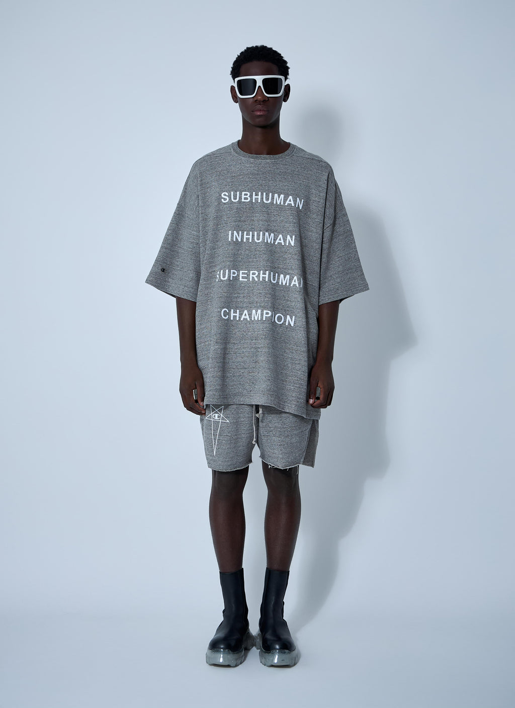 Rick Owens X Champion Men Tommy T-Shirt
