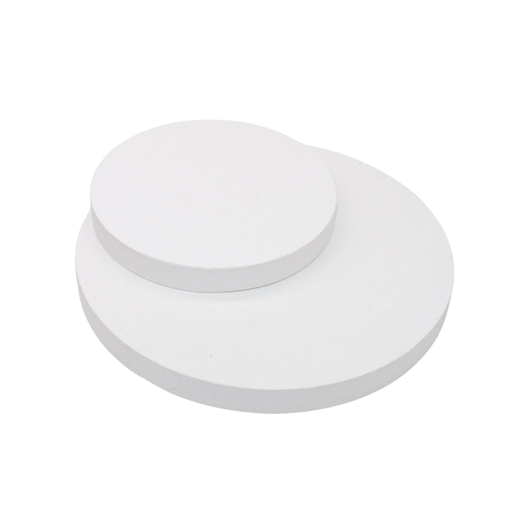 Round Soldering Board, White, High Heat Resistant