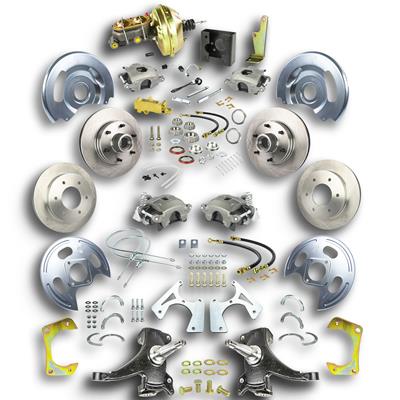 The Right Stuff Street Series Disc Brake Conversion Kits - TDC6356D Vinyasa Automotive