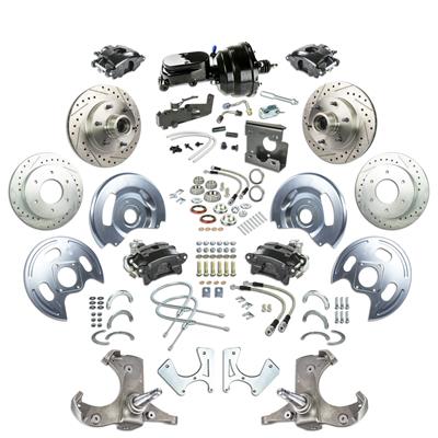 The Right Stuff Street Series Disc Brake Conversion Kits - TDC6756BY Vinyasa Automotive