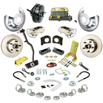 The Right Stuff Street Series Disc Brake Conversion Kits - ZDC6708 Vinyasa Automotive