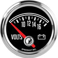 GAUGE VOLTMETER 2-1/16IN ANALO Vinyasa Automotive