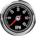 TACH ANALOG 0-6000 RPM 2-5/8IN Vinyasa Automotive