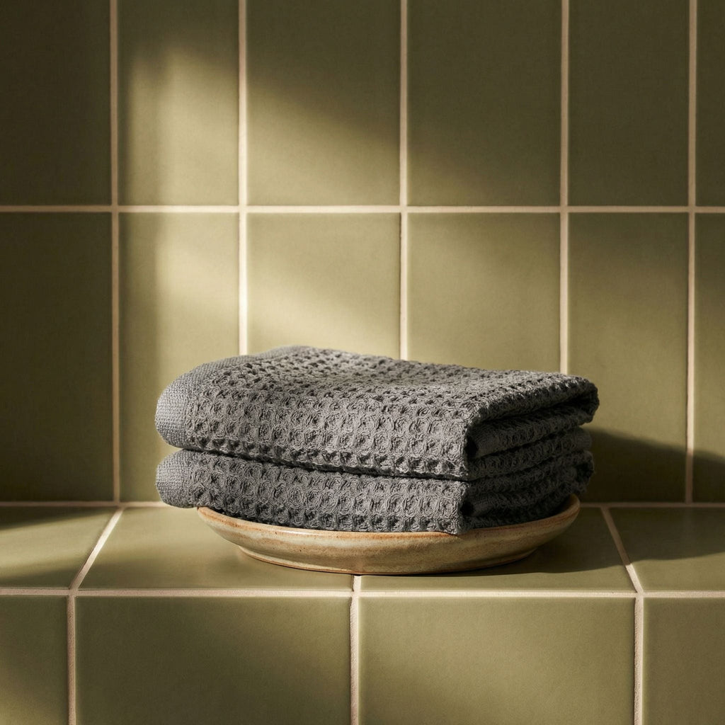 Sedona Australian Cotton Waffle Towels Italic