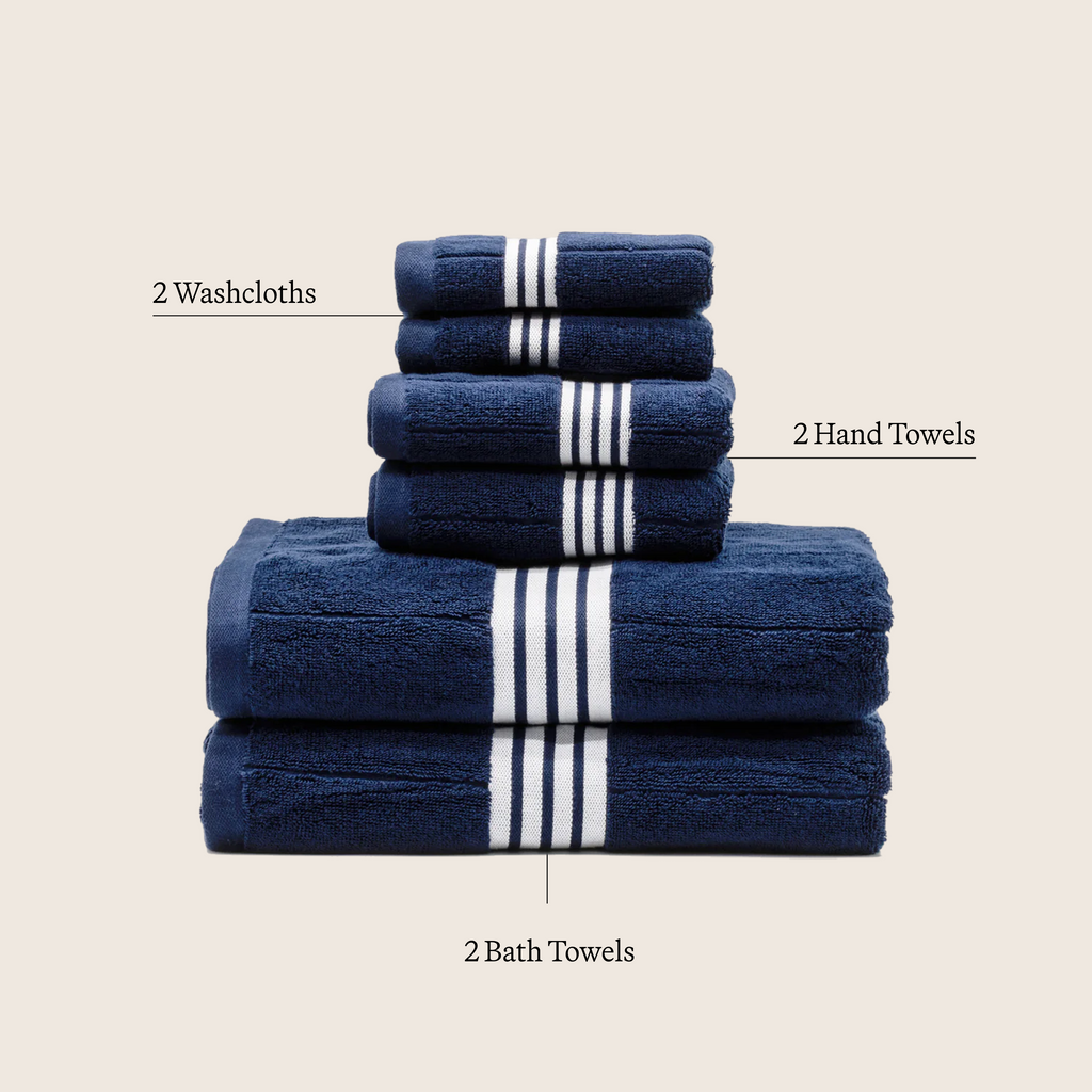 Nautilus Australian Cotton Towels Italic