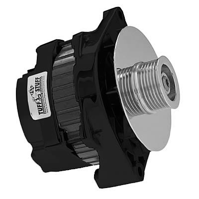 Tuff Stuff Performance High-Amp Output Stealth Black Alternators - 7290NF6G Vinyasa Automotive