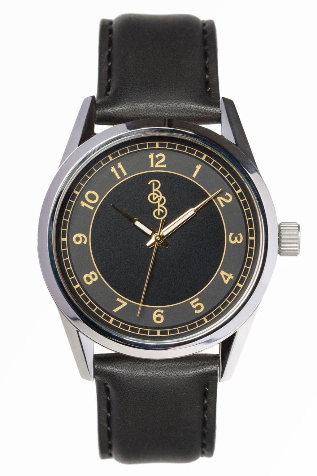 Black and Gold Classic Watch The Beyond Boring Watch Company