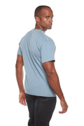 Men's Bamboo Viscose/Organic Cotton Short Sleeve Contrast Stitch T-Shirt Spun Bamboo