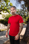 Men's Bamboo Viscose/Organic Cotton Short Sleeve T-Shirt - 5-Pack Mixed Colors Spun Bamboo