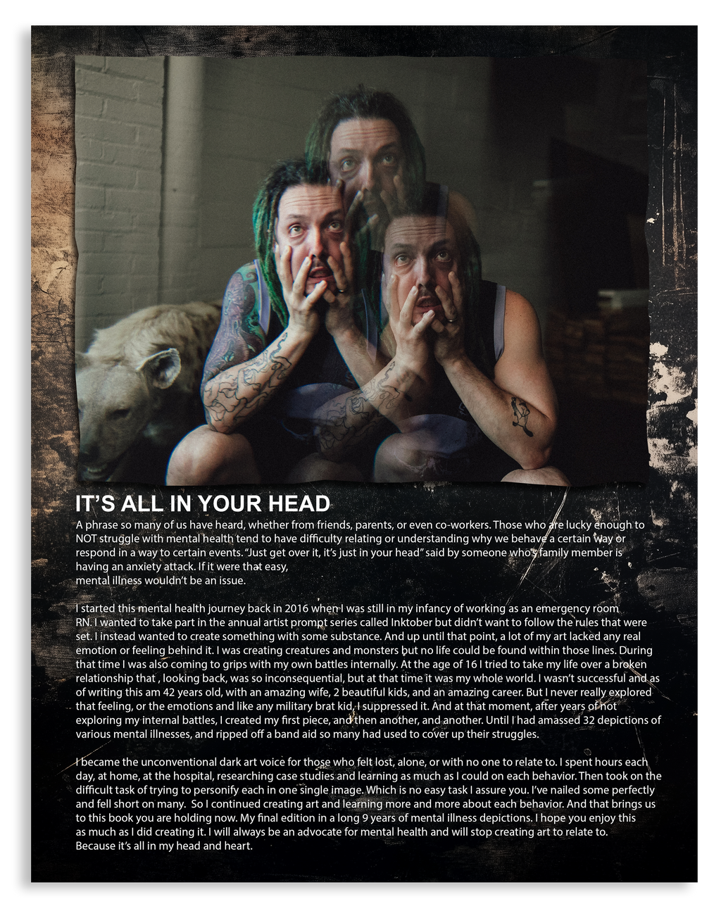 Vol 3 - It's All In Your Head Art Book Any Means Necessary Clothing