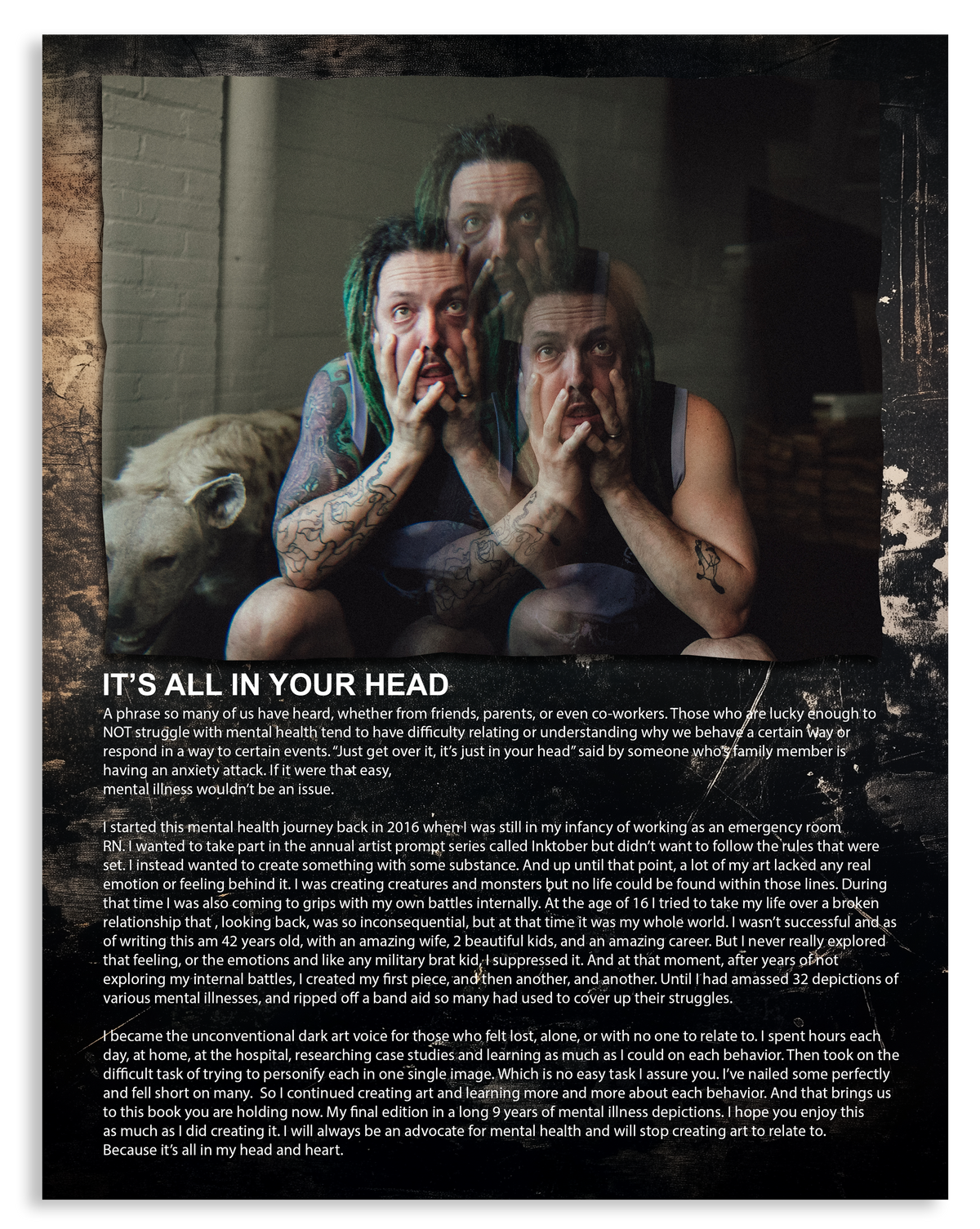 Vol 3 - It's All In Your Head Art Book Any Means Necessary Clothing