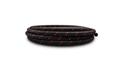 -12 an Black/Red Nylon Braid. Fl - VIB11992R Vinyasa Automotive