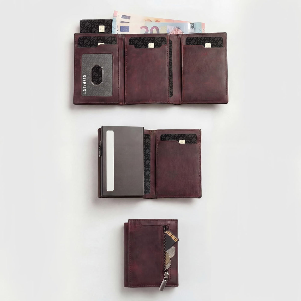 Leather Wallet Robust