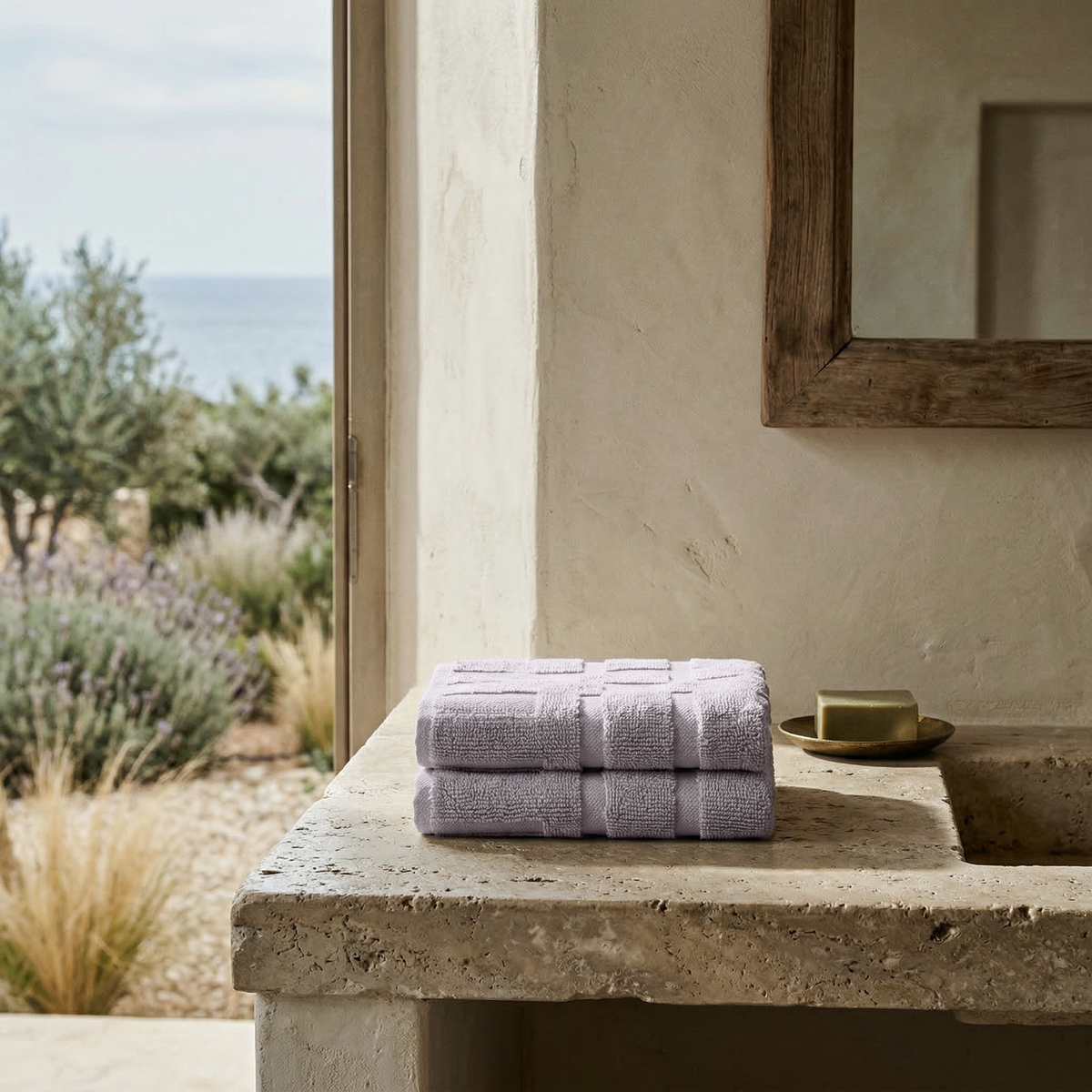 Capri Australian Cotton Towels Italic