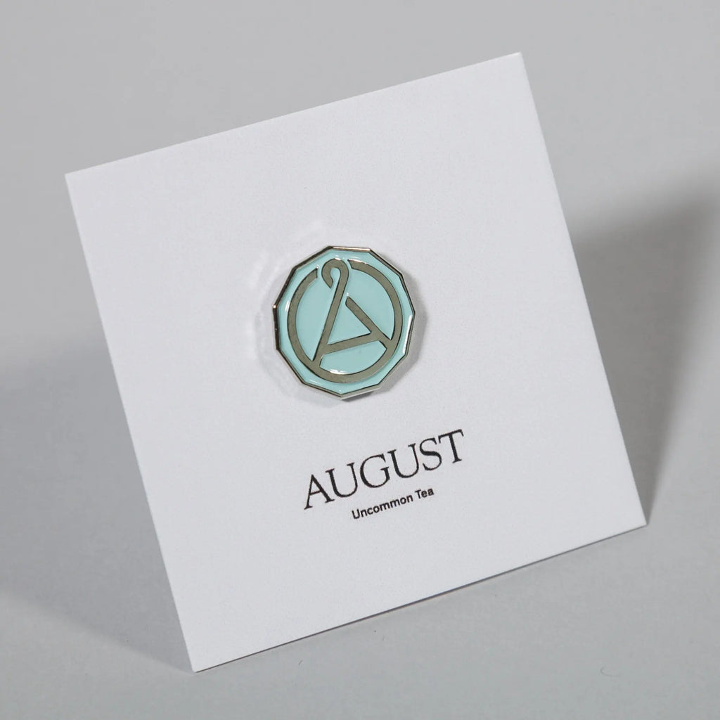 August Seal Enamel Pin August Uncommon Tea