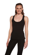 Clearance Women's Bamboo/Cotton Racer Back Tank Top Spun Bamboo